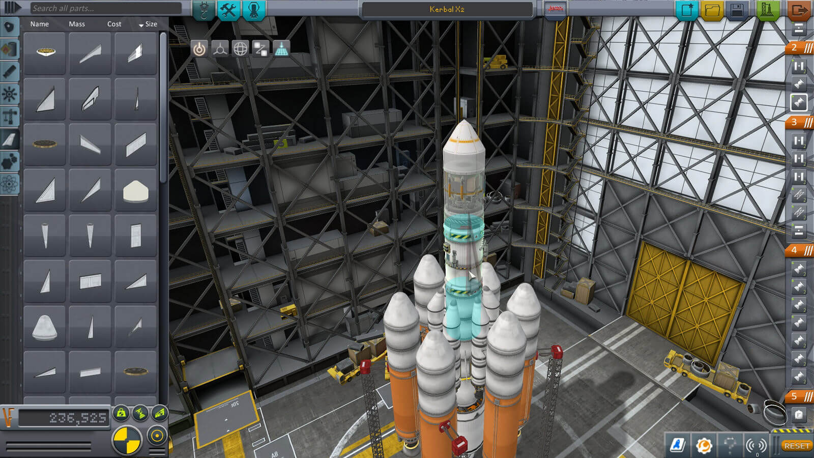 Screenshot do Kerbal Space Program