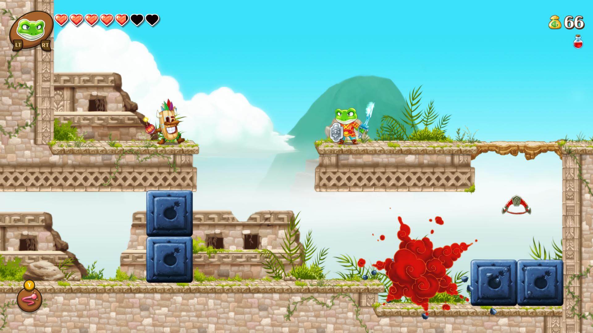 Screenshot de Monster Boy and the Cursed Kingdom