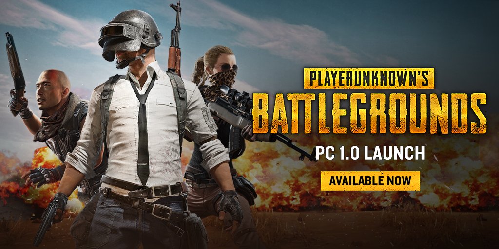 PlayerUnknown's Battlegrounds é lançado oficialmente