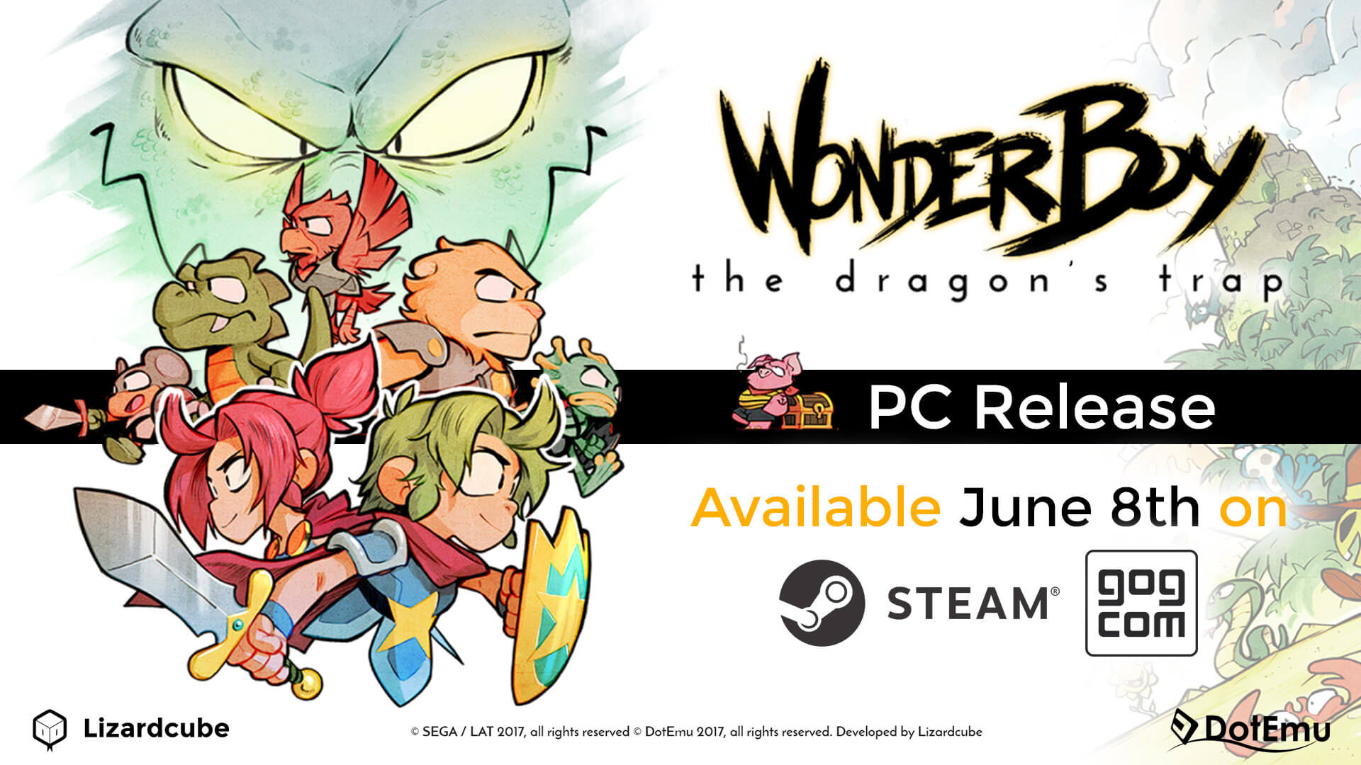 Wonder Boy: The Dragon’s Trap para PC