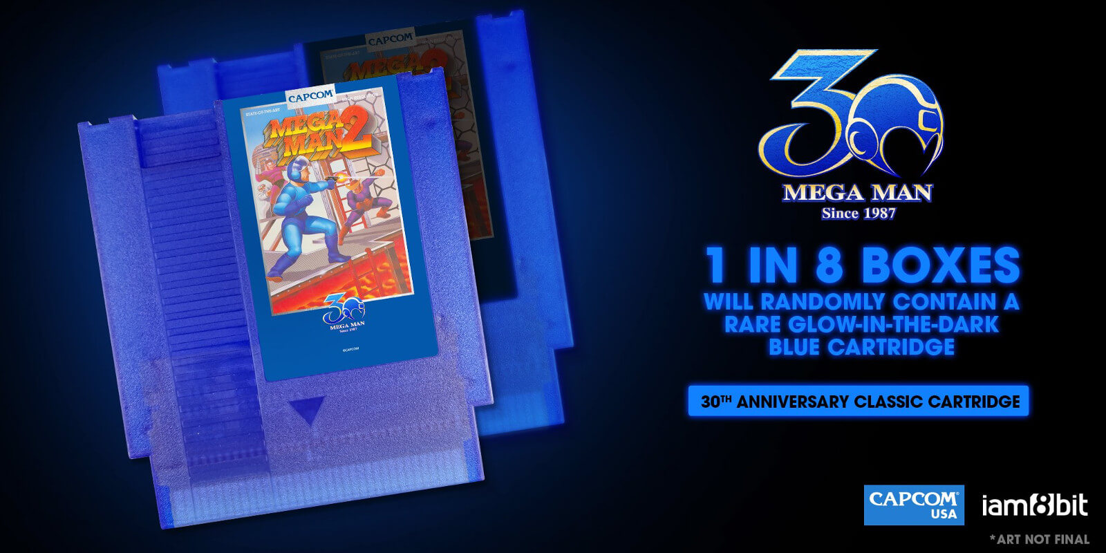 iam8bit lança cartucho do Mega Man 2