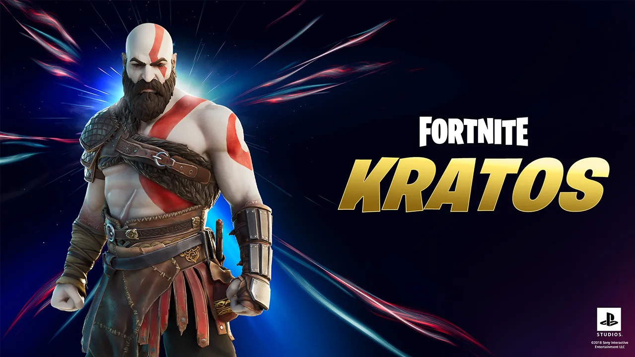 Kratos confirmado no Fortnite