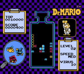 Screenshot de Dr. Mario